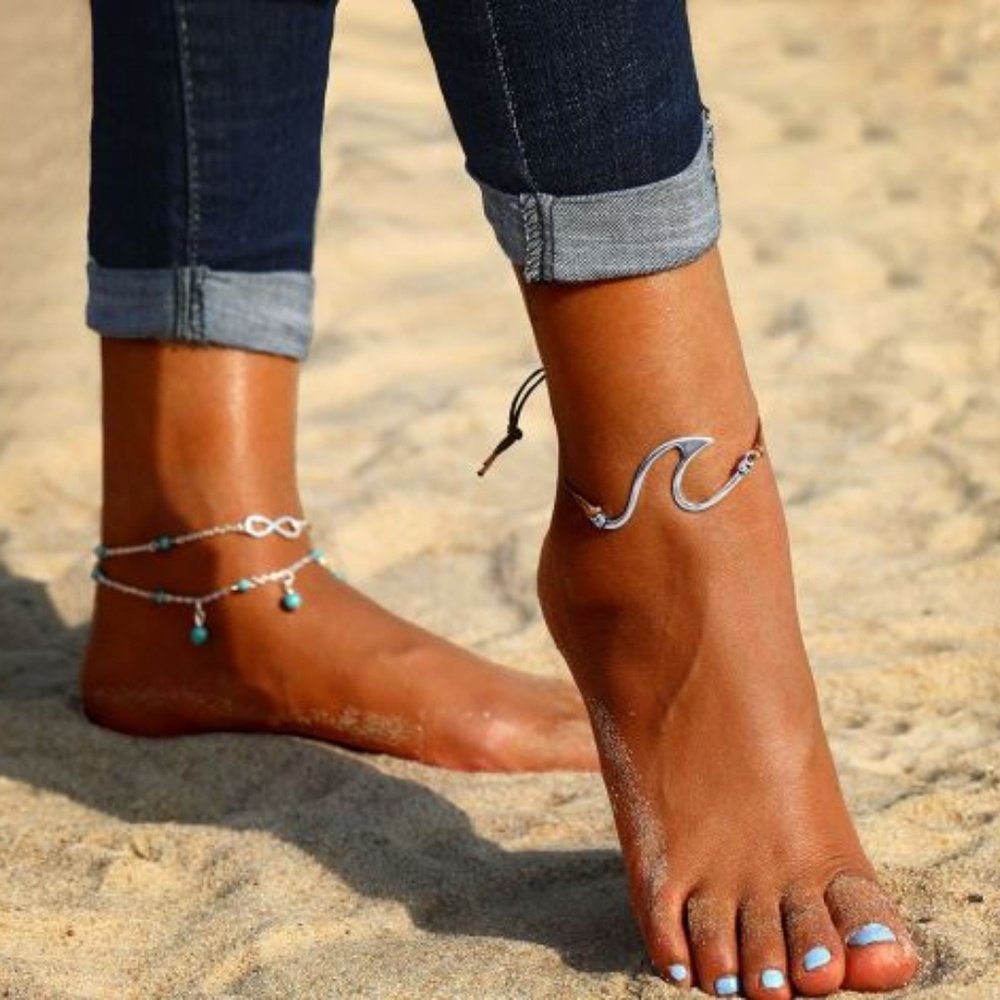 Bohemian Wave Anklet